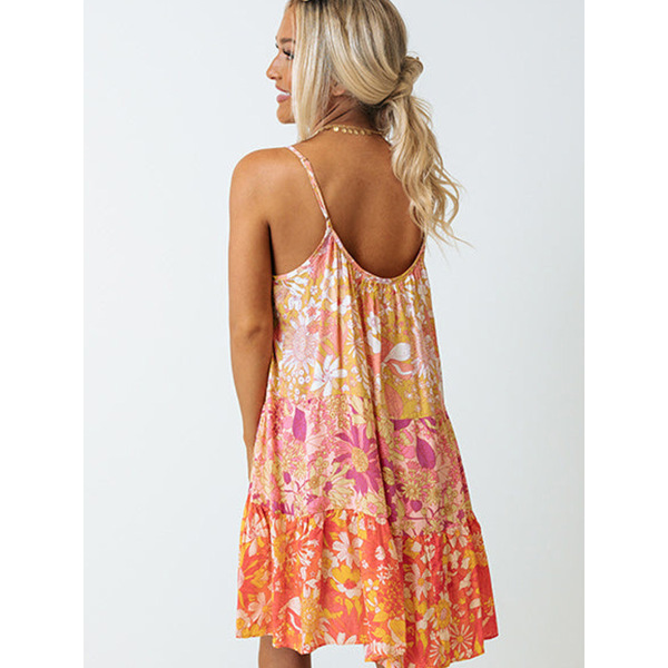 Floral knee-length skirt 6114225