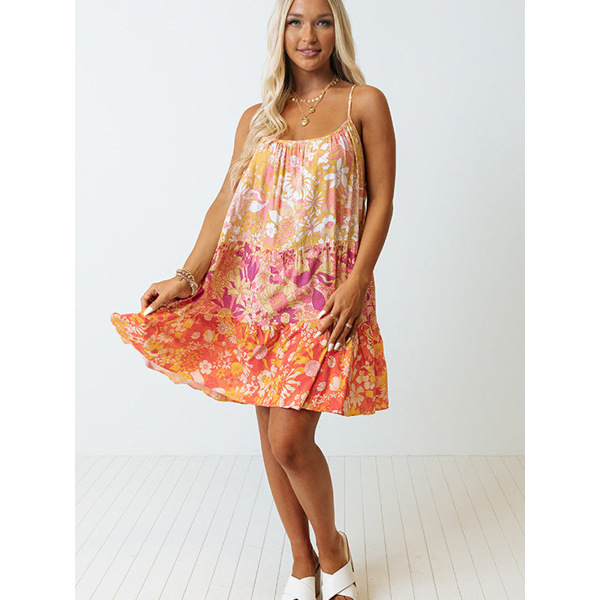 Floral knee-length skirt 6114225