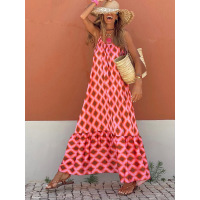 Sleeveless dress female full skirt female 6115166