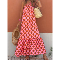 Sleeveless dress female full skirt female 6115166
