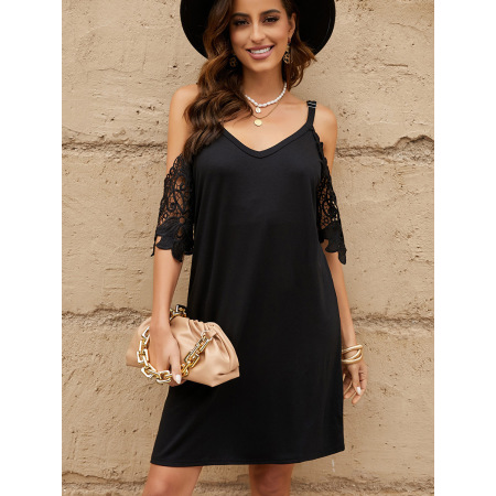Strapless solid color dress skirt 2211457