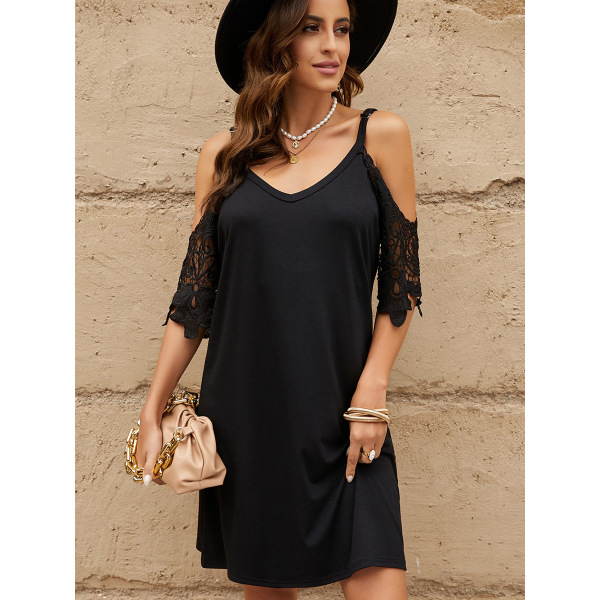 Strapless solid color dress skirt 2211457