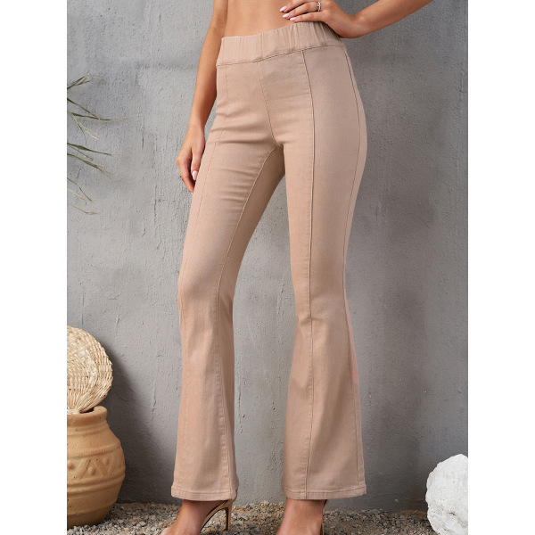 Casual pants denim wide-leg pants 78365